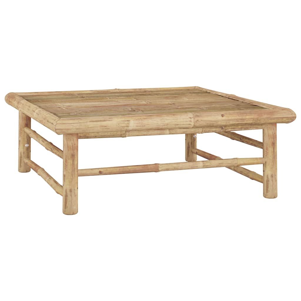 12-Delige Loungeset Met Witte Kussens Bamboe