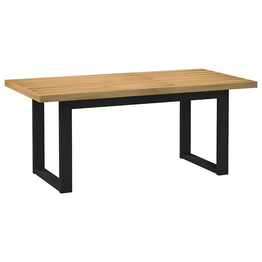 Eettafel Noain E Poten 180X90X75 Cm Massief Grenenhout